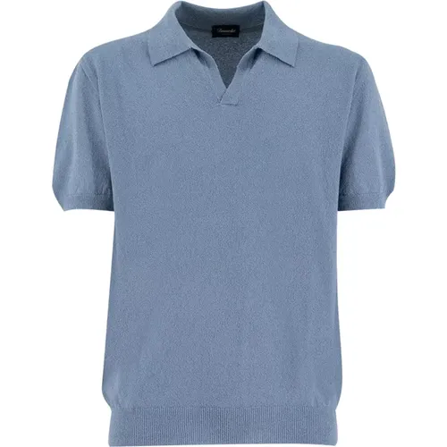 Men's Clothing T-Shirts & Polos Light Ss24 , male, Sizes: 3XL, L, 2XL, XL, 4XL - Drumohr - Modalova
