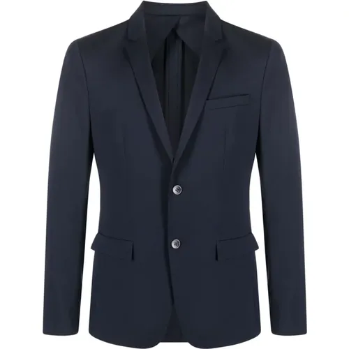 Marineblauer Einreiher-Blazer , Herren, Größe: M - Calvin Klein - Modalova