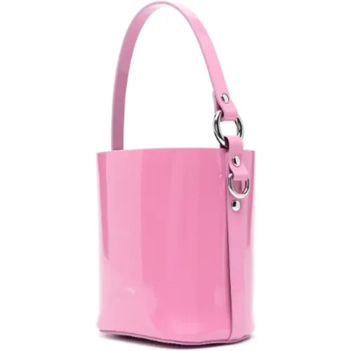 Patent Leather Bucket Bag , female, Sizes: ONE SIZE - Vivienne Westwood - Modalova