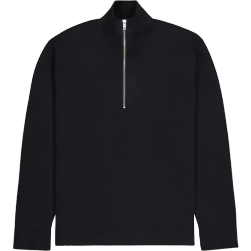 Harald Half Zip Sweater , male, Sizes: 2XL - Nn07 - Modalova