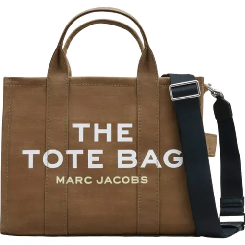 Stilvolle Tote Tasche mit Logo-Griffen , Damen, Größe: ONE Size - Marc Jacobs - Modalova