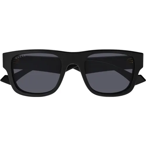 Minimalistische quadratische Sonnenbrille für Herren - Gucci - Modalova