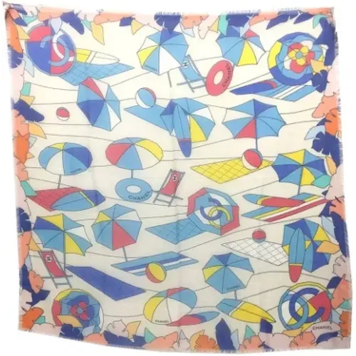 Pre-owned Silk scarves , female, Sizes: ONE SIZE - Chanel Vintage - Modalova