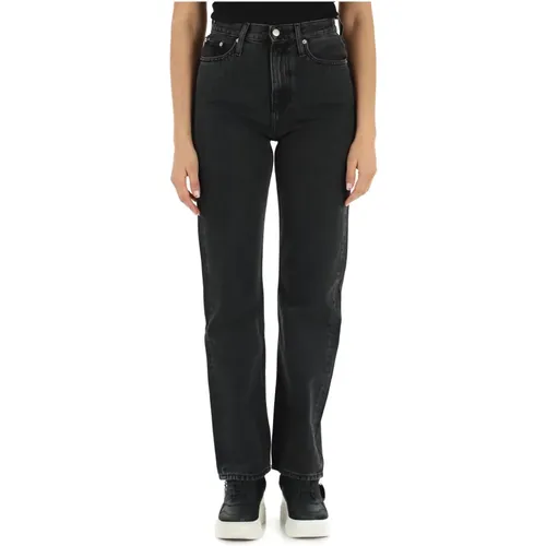 Trousers , female, Sizes: W25, W30, W26, W27 - Calvin Klein Jeans - Modalova