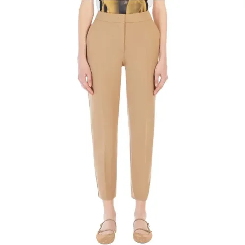 Jersey Trousers with Flap Fastening , female, Sizes: XS, 2XS - Max Mara - Modalova