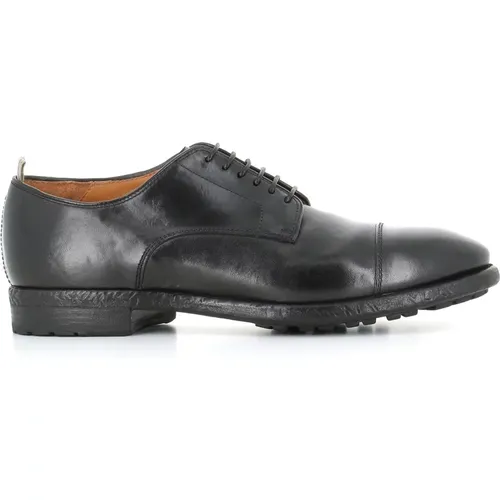 Leather Derby Shoe , male, Sizes: 10 UK, 9 1/2 UK, 11 UK, 8 1/2 UK, 9 UK - Officine Creative - Modalova