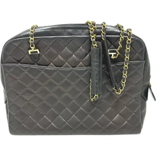 Pre-owned Leather chanel-bags , female, Sizes: ONE SIZE - Chanel Vintage - Modalova