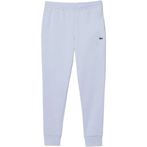 Blaue Sweatpants Regular Fit Unisex , Herren, Größe: XS - Lacoste - Modalova