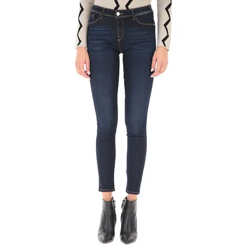 Denim Skinny Jeans Upgrade Eleganter Garderobe , Damen, Größe: W30 - Emporio Armani - Modalova