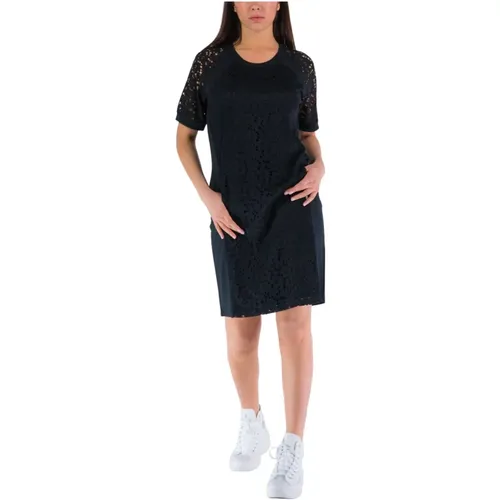 Women Lace Insert Dress , female, Sizes: L, M - Liu Jo - Modalova