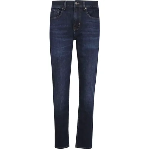 Blaue Jeans Herbst Winter Kollektion , Herren, Größe: W40 - 7 For All Mankind - Modalova