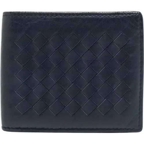 Pre-owned Leather wallets , male, Sizes: ONE SIZE - Bottega Veneta Vintage - Modalova