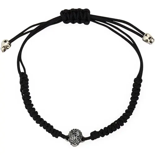 Edgy Glamour Skull Armband - alexander mcqueen - Modalova