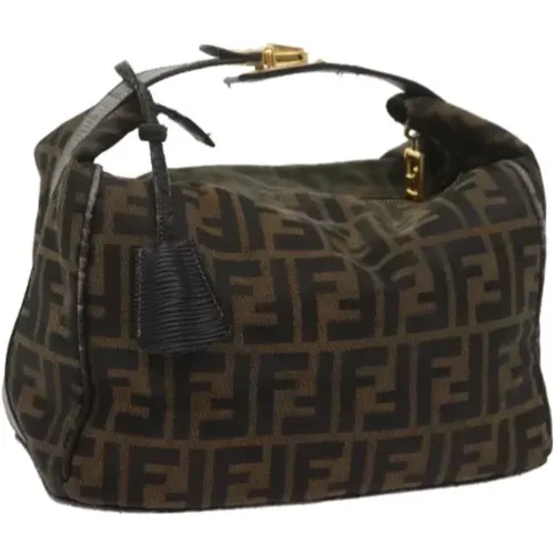 Pre-owned Canvas handbags , female, Sizes: ONE SIZE - Fendi Vintage - Modalova