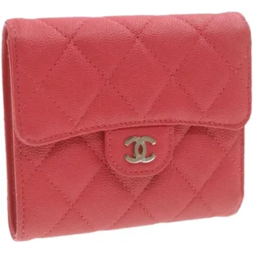 Pre-owned Leather wallets , female, Sizes: ONE SIZE - Chanel Vintage - Modalova