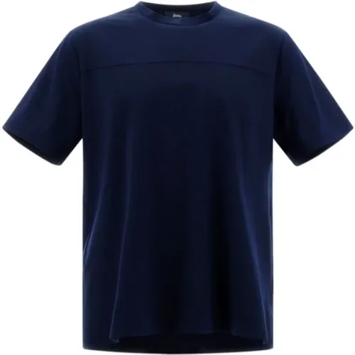 T-shirts and Polos , male, Sizes: S, L, M - Herno - Modalova