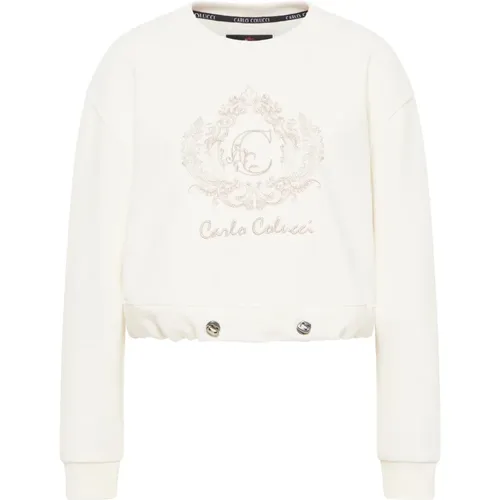 Einzigartiges Oversize Sweatshirt - carlo colucci - Modalova