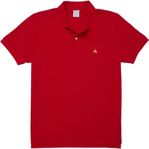 Slim-Fit-Kurzärmel-Pik-Polo-Hemd,Slim-Fit-Kurzärmel--Polo-Hemd,Slim-fit Kurzarm Piqué Polo Shirt - Brooks Brothers - Modalova