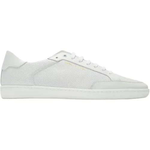 Perforierte Ledersneaker , Herren, Größe: 41 EU - Saint Laurent - Modalova