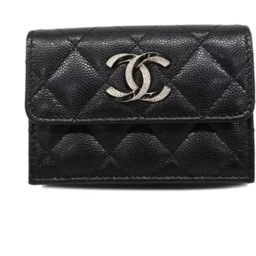 Pre-owned Leather wallets , female, Sizes: ONE SIZE - Chanel Vintage - Modalova