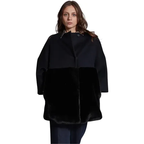 Rex Style Faux Leather Jacket , female, Sizes: S - Bully - Modalova