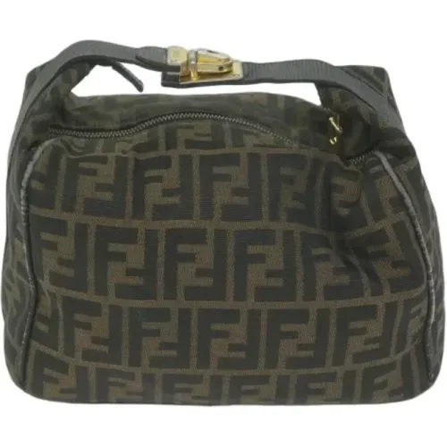 Pre-owned Canvas handbags , female, Sizes: ONE SIZE - Fendi Vintage - Modalova