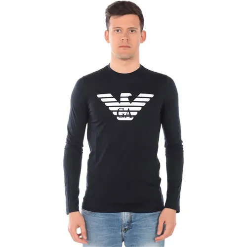 Sweatshirts , Herren, Größe: L - Emporio Armani - Modalova