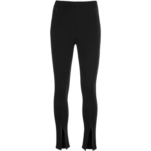 Front Zip Legging , female, Sizes: S, L, 2XS, M, XS - Wardrobe.nyc - Modalova