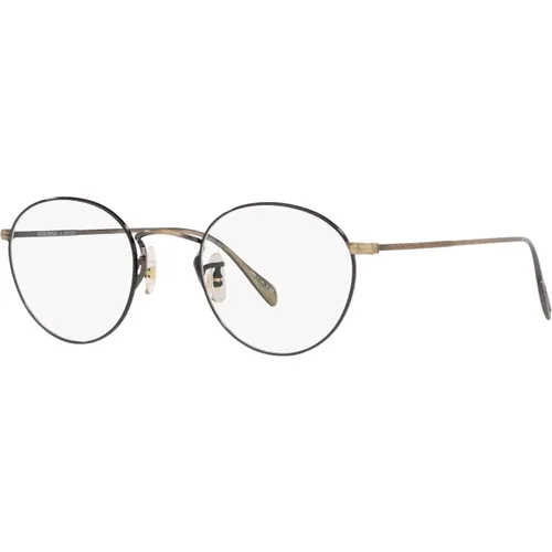Schwarz Gold Brillengestelle Coleridge Sonnenbrille , unisex, Größe: 47 MM - Oliver Peoples - Modalova
