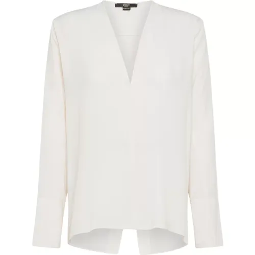 Weiße Hemden Kollektion , Damen, Größe: S - Seventy - Modalova