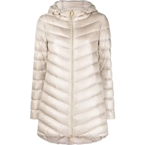 Woven half coat , female, Sizes: 2XS, XS, S - Herno - Modalova