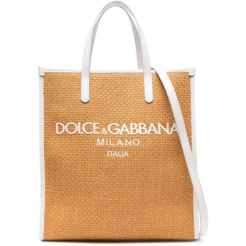 Gewebte Logo Tote Tasche - Dolce & Gabbana - Modalova