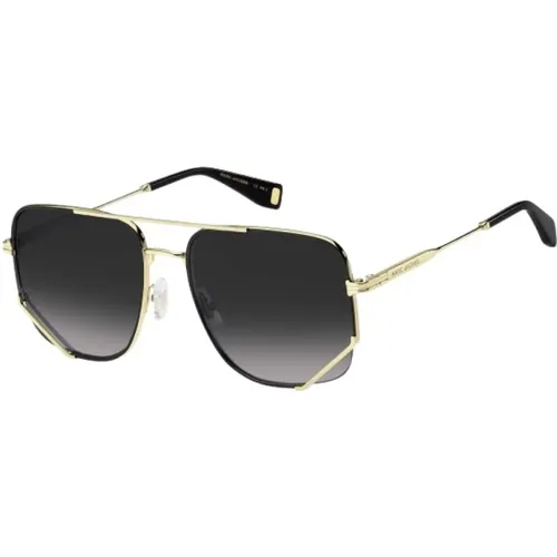 Goldene Sonnenbrille für Frauen , Damen, Größe: 54 MM - Marc Jacobs - Modalova