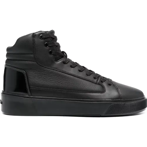 High Top Lace Up Booties , male, Sizes: 9 UK, 10 UK - Calvin Klein - Modalova