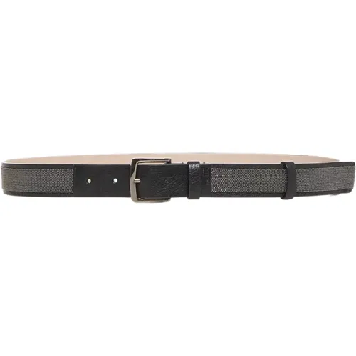 Leather Belts , female, Sizes: M, S, L - BRUNELLO CUCINELLI - Modalova