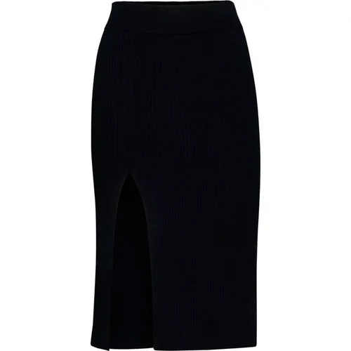 Ribbed Knit Skirt , female, Sizes: M, XS, S - Filippa K - Modalova