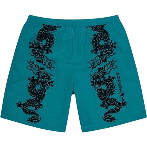 Dragon Water Short Limited Edition , male, Sizes: M, L - Supreme - Modalova