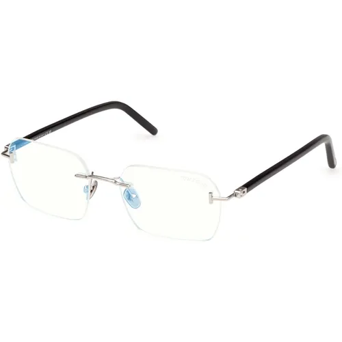 Stilvolle Brille Ft5934-B in Schwarz , Herren, Größe: 54 MM - Tom Ford - Modalova