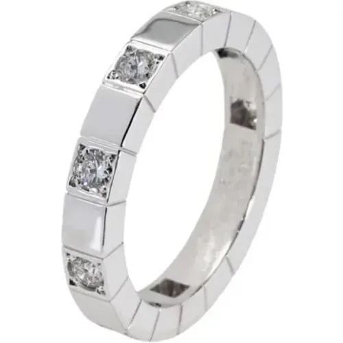 Pre-owned White Gold rings , female, Sizes: ONE SIZE - Cartier Vintage - Modalova