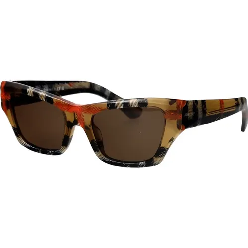 Stylish Sunglasses with 0Be4441U Model , female, Sizes: 52 MM - Burberry - Modalova