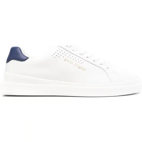 Leather Low-Top Sneakers , male, Sizes: 6 UK - Palm Angels - Modalova