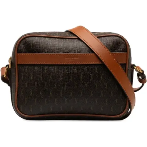 Pre-owned Leather crossbody-bags , female, Sizes: ONE SIZE - Yves Saint Laurent Vintage - Modalova