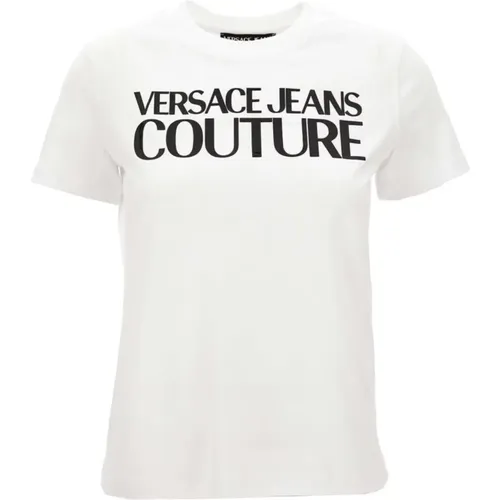 T-Shirts und Polos , Damen, Größe: XS - Versace Jeans Couture - Modalova