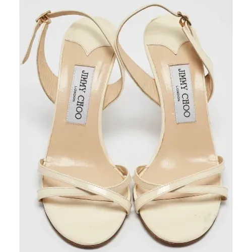 Pre-owned Leather sandals , female, Sizes: 5 UK - Jimmy Choo Pre-owned - Modalova