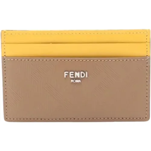 Pre-owned Leather wallets , female, Sizes: ONE SIZE - Fendi Vintage - Modalova