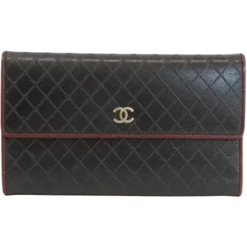 Pre-owned Leather wallets , female, Sizes: ONE SIZE - Chanel Vintage - Modalova