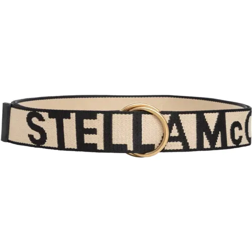 Logo Belt with Adjustable Closure , female, Sizes: S - Stella Mccartney - Modalova