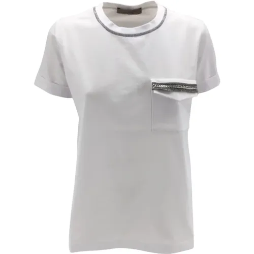 T-Shirts , Damen, Größe: XL - D.Exterior - Modalova