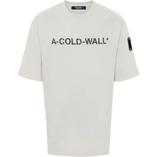 T-Shirts , Herren, Größe: M - A-Cold-Wall - Modalova