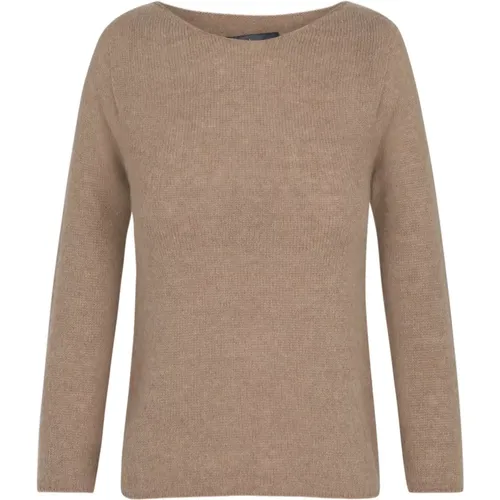 Alpaca Cashmere Silk Sweater , female, Sizes: L, S, XL - Cortana - Modalova